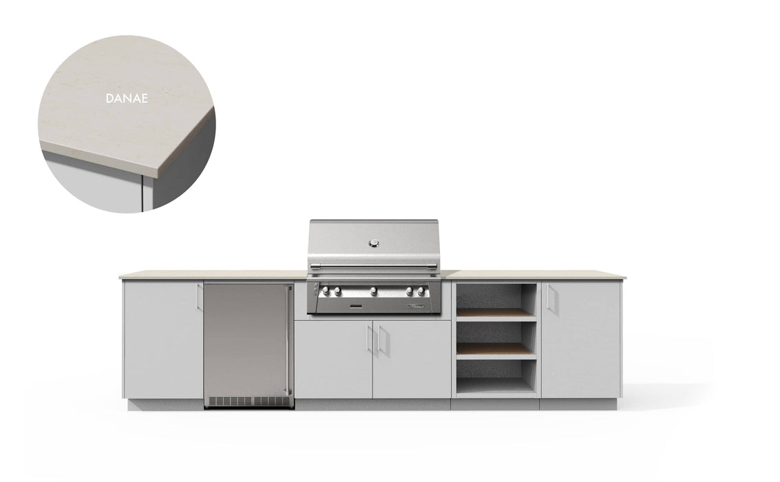 Urban Bonfire Urban Bonfire TAÏGA 36 Outdoor Kitchen Chantilly / Danae C-TAIGA36-CH-DANAE Barbecue Finished - Gas