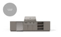 Urban Bonfire Urban Bonfire TAÏGA 42 Outdoor Kitchen Clay / I will supply my own countertop C-TAIGA42-CL Barbecue Finished - Gas