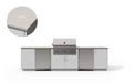 Urban Bonfire Urban Bonfire Tundra 36 Outdoor Kitchen Chantilly / Danae C-TUNDRA36-CH-DANAE Barbecue Finished - Gas