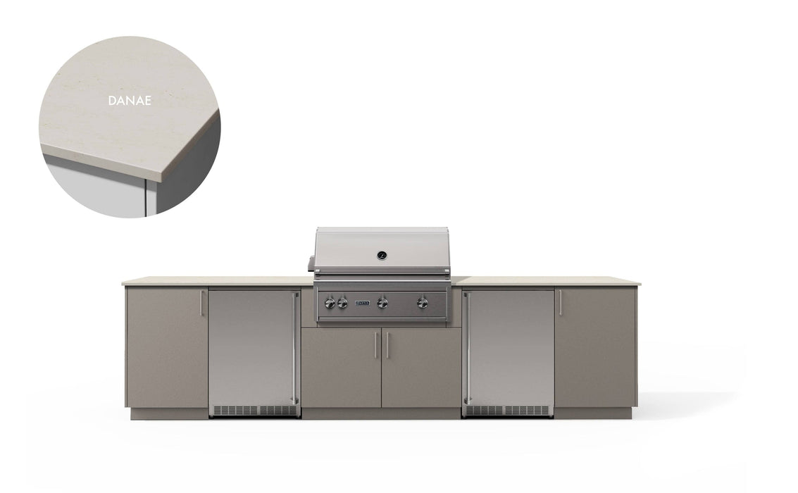 Urban Bonfire Urban Bonfire Tundra 36 Outdoor Kitchen Clay / Danae C-TUNDRA36-CL-DANAE Barbecue Finished - Gas