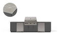 Urban Bonfire Urban Bonfire Tundra 42 Outdoor Kitchen Anthracite / Keon C-TUNDRA42-AN-KEON Barbecue Finished - Gas