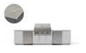 Urban Bonfire Urban Bonfire Tundra 42 Outdoor Kitchen Chantilly / Keon C-TUNDRA42-CH-KEON Barbecue Finished - Gas