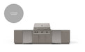 Urban Bonfire Urban Bonfire Tundra 42 Outdoor Kitchen Clay / I wiil supply my own countertop C-TUNDRA42-CL Barbecue Finished - Gas