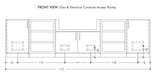 Urban Bonfire Urban Bonfire Twilight 36 Outdoor Kitchen Barbecue Finished - Gas