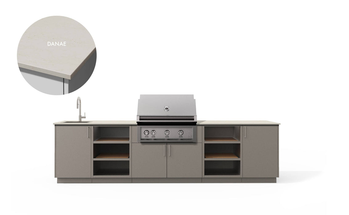 Urban Bonfire Urban Bonfire Twilight 36 Outdoor Kitchen Clay / Danae C-TWILIGHT36-CL-DANAE Barbecue Finished - Gas