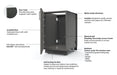 Urban Bonfire Urban Bonfire Twilight 42 Outdoor Kitchen Barbecue Finished - Gas