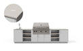 Urban Bonfire Urban Bonfire Twilight 42 Outdoor Kitchen Chantilly / Danae C-TWILIGHT42-CH-DANAE Barbecue Finished - Gas