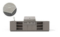 Urban Bonfire Urban Bonfire Twilight 42 Outdoor Kitchen Clay / Keon C-TWILIGHT42-CL-KEON Barbecue Finished - Gas