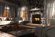 Valcourt Valcourt Lafayette II Wood Fireplace FP10R Fireplace Finished - Wood
