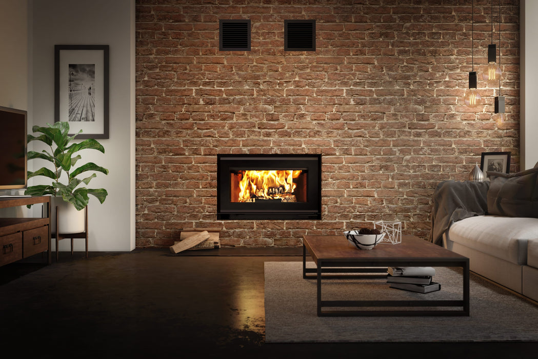Valcourt Valcourt Mundo II Wood Fireplace FP12R Fireplace Finished - Wood