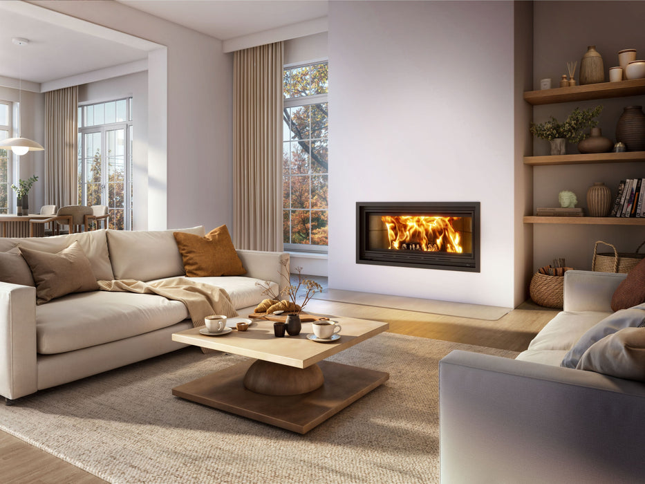 Valcourt Valcourt St-Laurent Linear Wood Fireplace FP16D Fireplace Finished - Wood