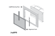 Valor Valor 4-Sided Backing Plate (G3.5 Series) - 719BPB 719BPB Fireplace Finished - Gas