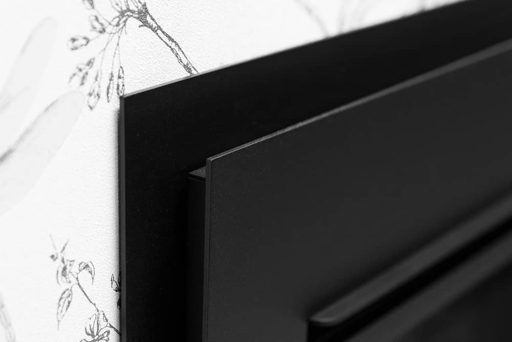 Valor Valor 4-Sided Ledgeview Front - Black (P2 Gas Fireplace) - 246LFB 246LFB Fireplace Accessories