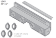 Valor Valor 48" Plenum Kit - LDK1 LDK1 Fireplace Finished - Gas