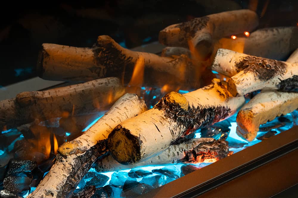 Valor Valor Birch Logs (GE3 Electric) - GE3BLK GE3BLK Fireplace Accessories