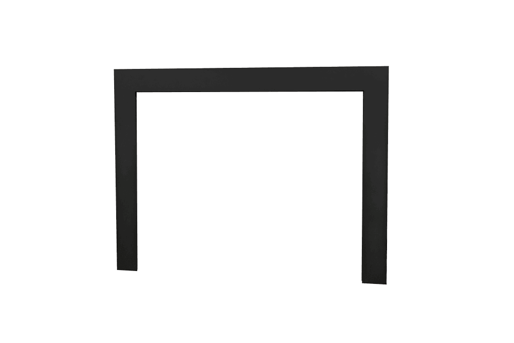 Valor Valor Black 3 1/4" Three Sided Front (H6 Series) - 1435TSB 1435TSB Fireplace Accessories