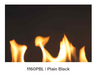 Valor Valor Black Plain Liner (not fluted) (H5 Series) - 1160PBL 1160PBL Fireplace Finished - Gas