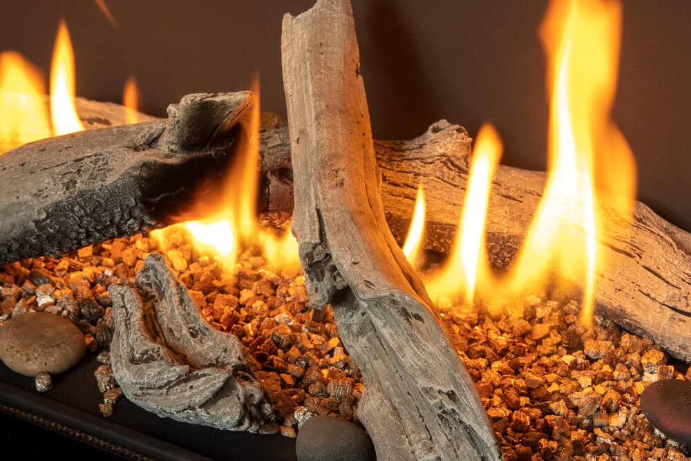 Valor Valor Driftwood Log Kit (1500/1600 Engines) - 1505DWKV2 1505DWKV2 Fireplace Finished - Gas