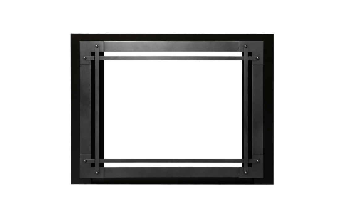 Valor Valor Edgemont Craftsman Front w/ Backing Plate (Pewter) - 1184ECPW 1184ECPW Fireplace Accessories