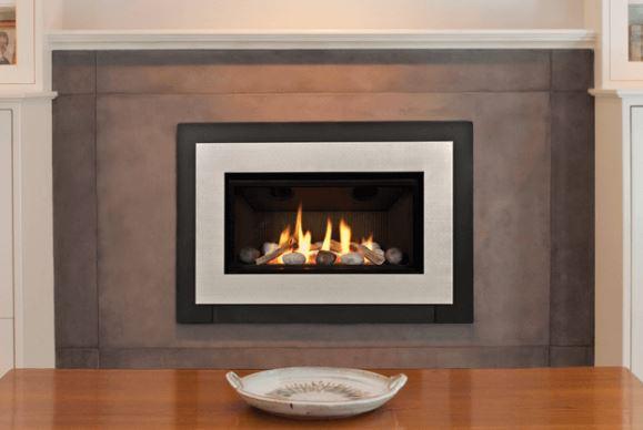 Valor Valor G3 Series Gas Insert (B-Vent) Natural Gas 738KN Fireplace Finished - Gas