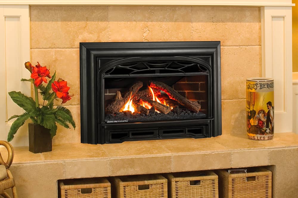 Valor Valor G3 V-Class Gas Fireplace Insert Fireplace Finished - Gas