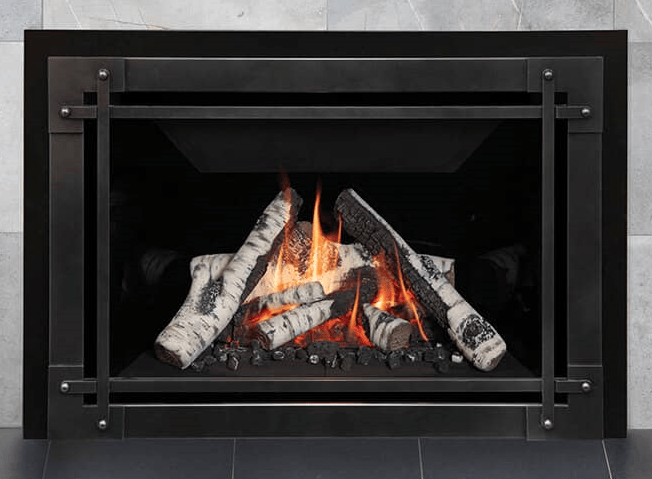 Valor Valor G4 Gas Fireplace Insert Fireplace Finished - Gas