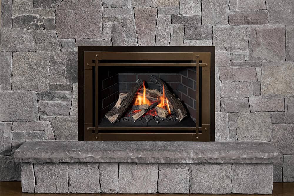 Valor Valor G4 Gas Fireplace Insert Fireplace Finished - Gas