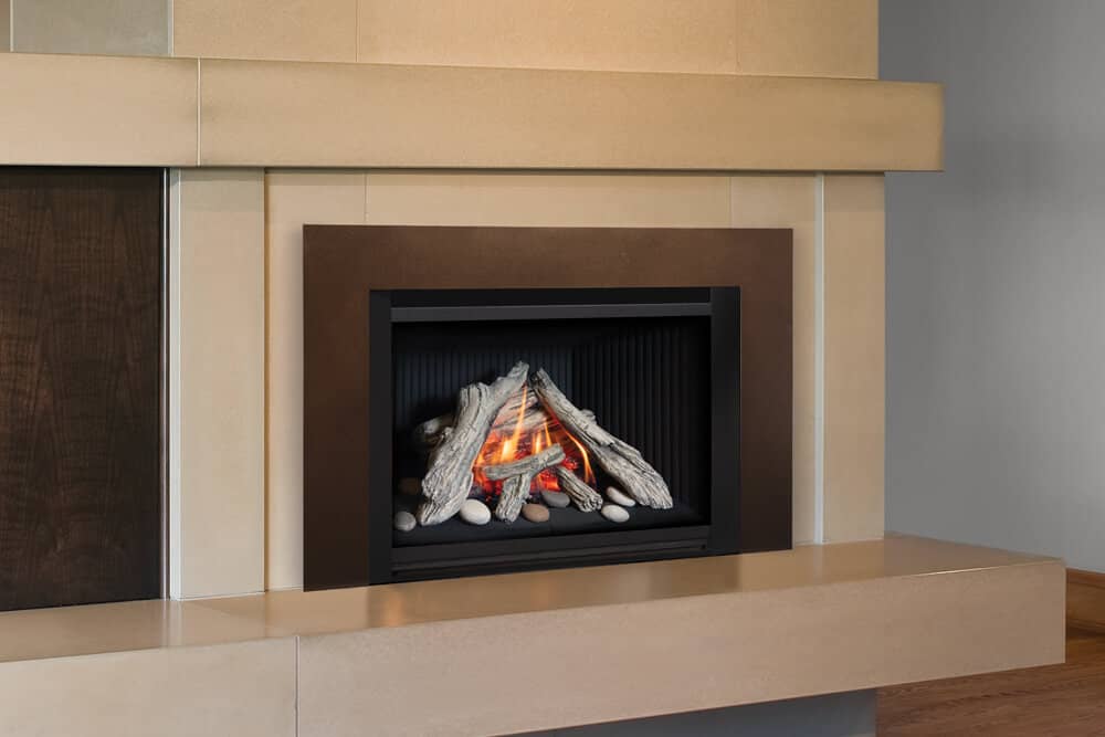 Valor Valor G4 Gas Fireplace Insert Fireplace Finished - Gas