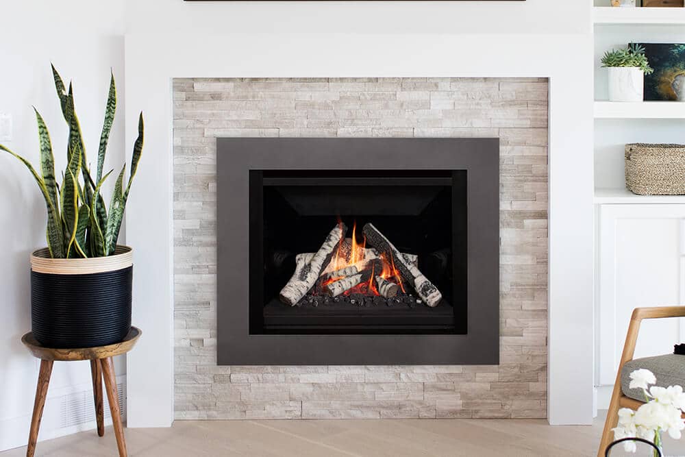 Valor Valor G4 Gas Fireplace Insert Fireplace Finished - Gas