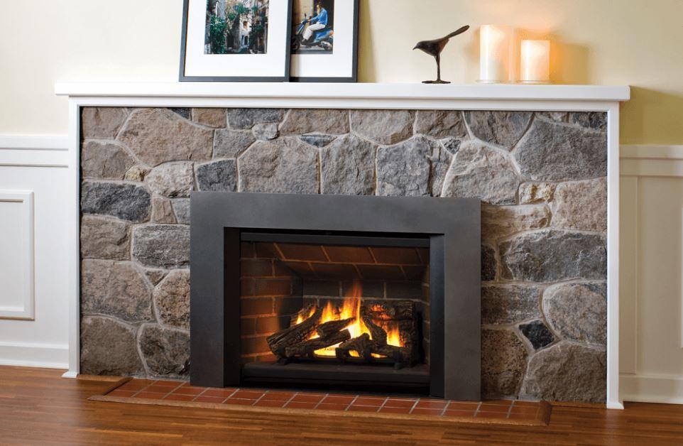 Valor Valor G4 Series Gas Insert (Ceramic Burner) Fireplace Finished - Gas