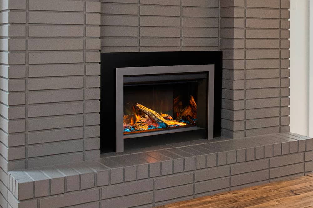 Valor Valor GE3 27" Electric Fireplace Insert GE3 Fireplace Finished - Electric
