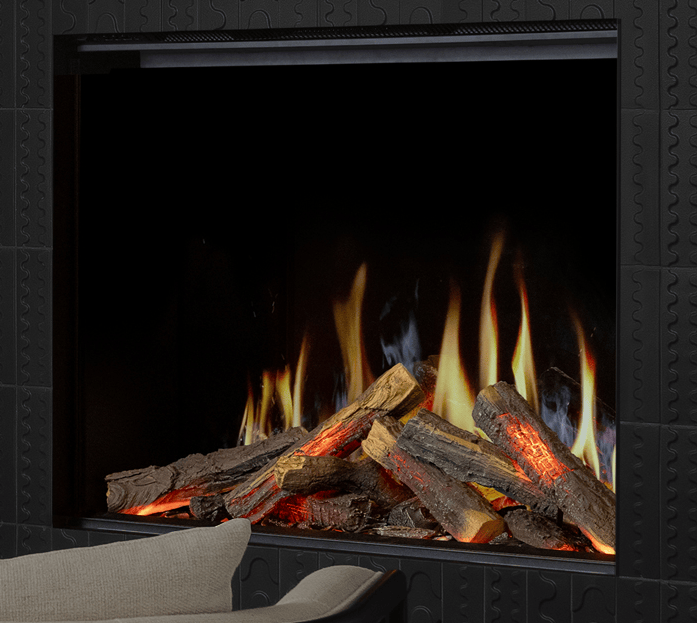 Valor Valor HE6 LCD Electric Fireplace HE6-LC Fireplace Finished - Electric