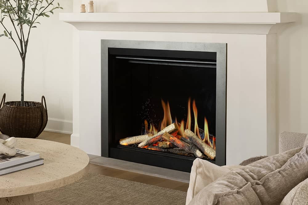 Valor Valor HE6 LCD Electric Fireplace HE6-LC Fireplace Finished - Electric