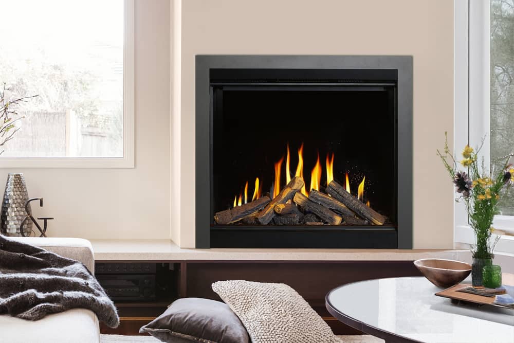 Valor Valor HE6 LCD Electric Fireplace HE6-LC Fireplace Finished - Electric