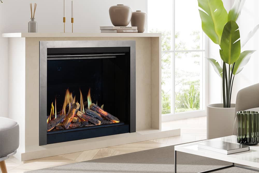 Valor Valor HE6 LCD Electric Fireplace HE6-LC Fireplace Finished - Electric