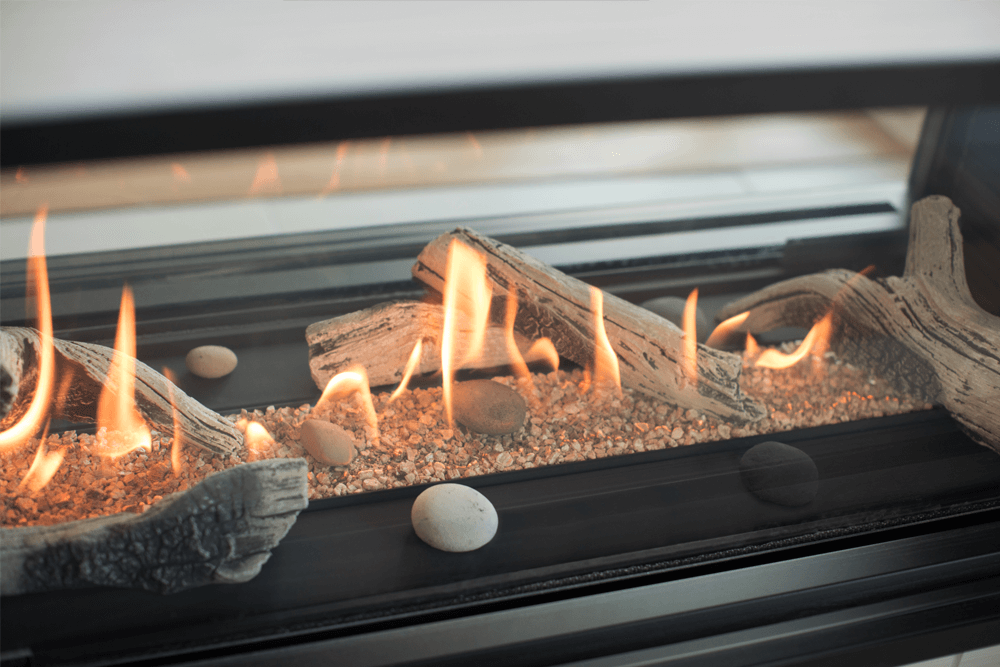 Valor Valor L1 See-Thru Linear Gas Fireplace Fireplace Finished - Gas