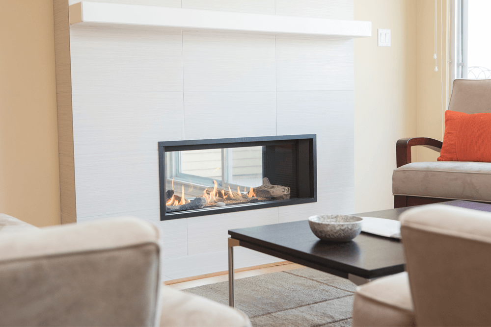 Valor Valor L1 See-Thru Linear Gas Fireplace Fireplace Finished - Gas