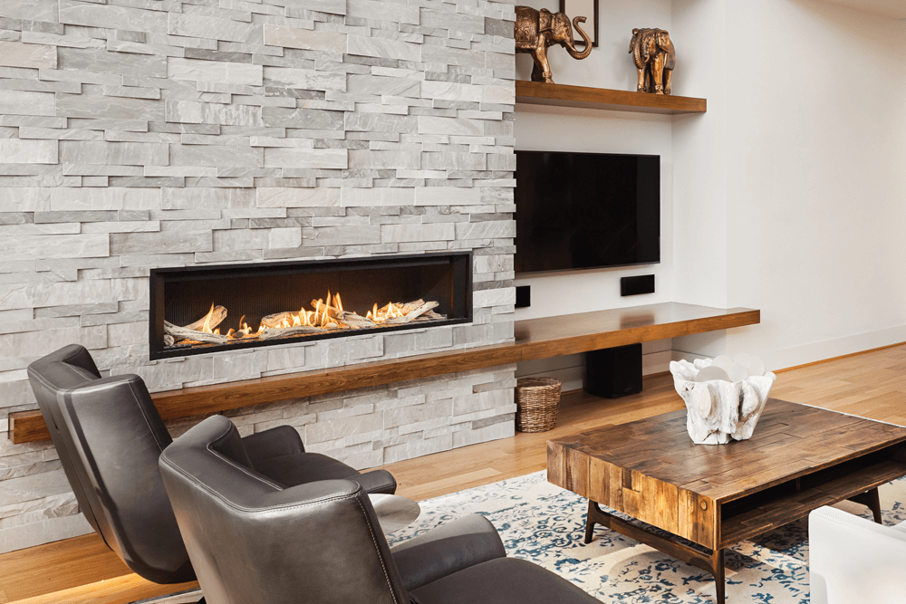 Valor Valor L3 Linear Gas Fireplace Fireplace Finished - Gas