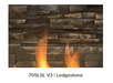 Valor Valor Ledgestone Liners (G3.5 Series) - 705LSLV3 705LSLV3 Fireplace Finished - Gas