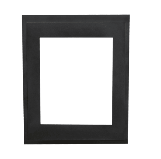 Valor Valor Ledgeview Front-Black (Portrait ZC Models) - 546LFBZC 546LFBZC Fireplace Finished - Gas