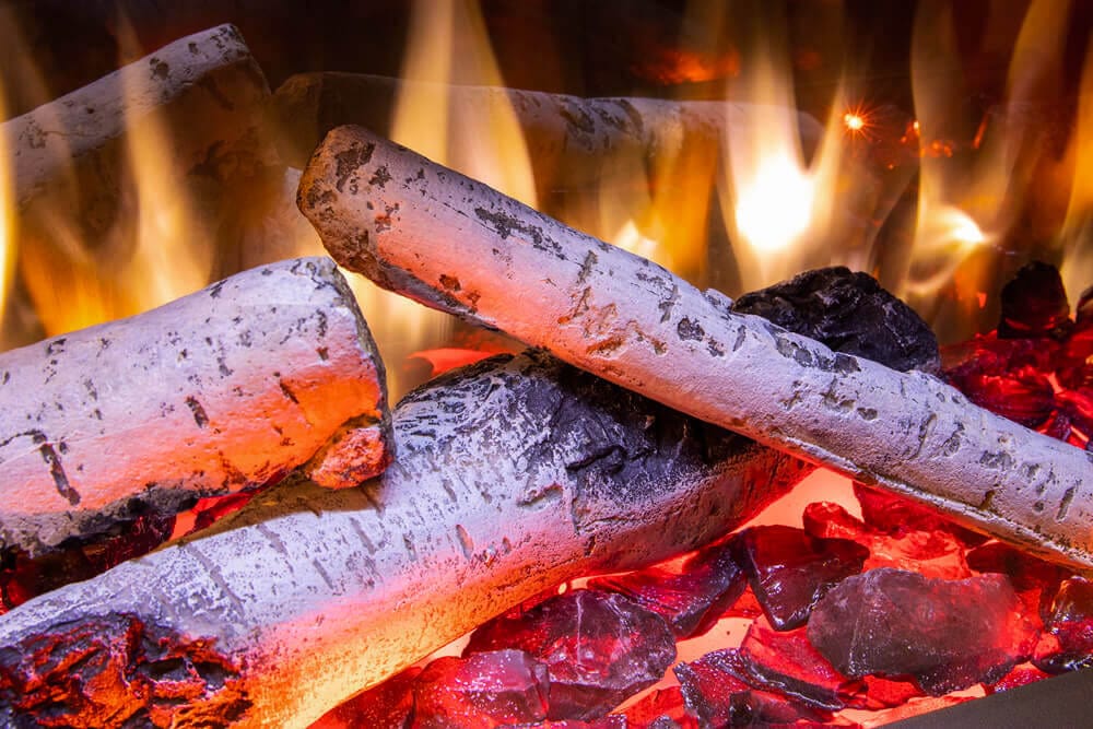 Valor Valor LEX Log Set (Birch) - LEXBLK LEXBLK Fireplace Accessories
