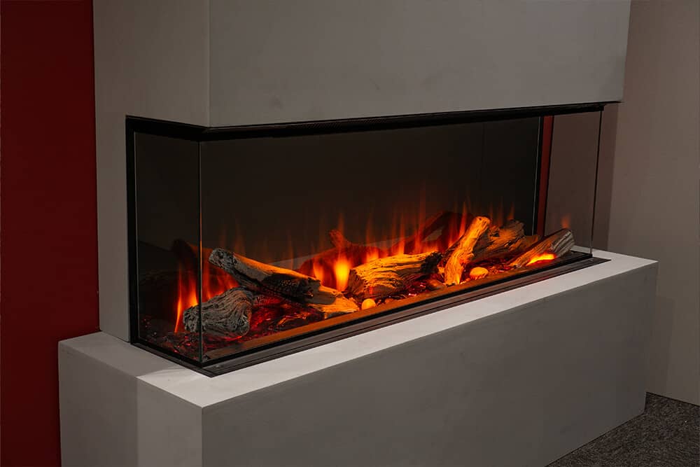 Valor Valor LEX2-S 50" Electric Fireplace LEX2-S Fireplace Finished - Electric