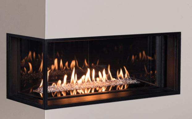 Valor Valor LX2 Series Gas Fireplace (Left Corner) Fireplace Finished - Gas