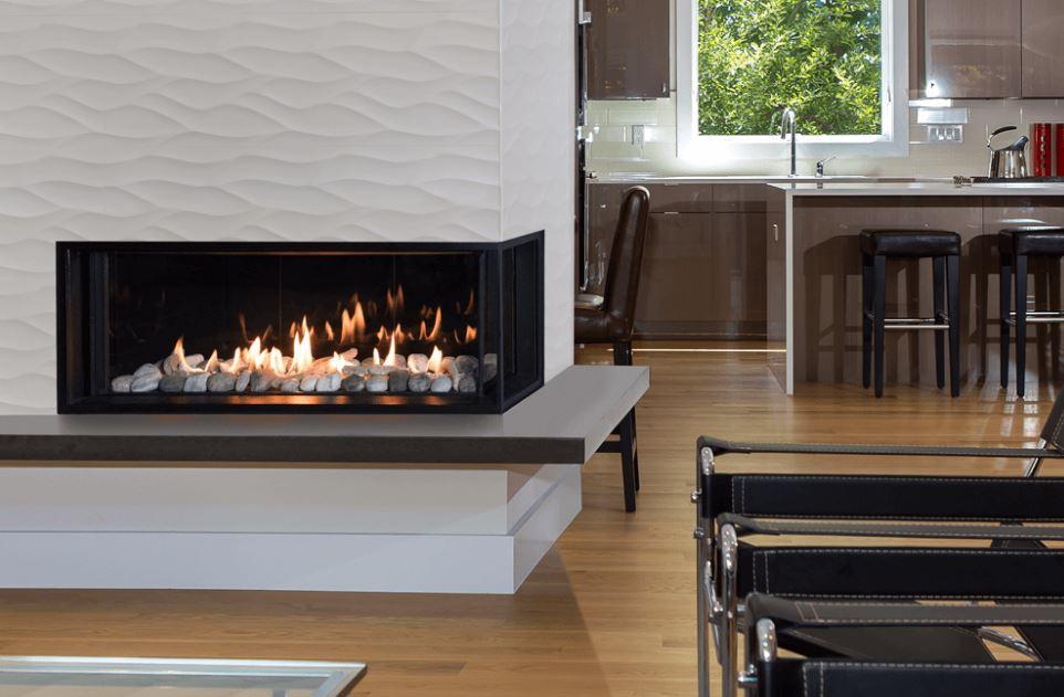 Valor Valor LX2 Series Gas Fireplace (Right Corner) Fireplace Finished - Gas