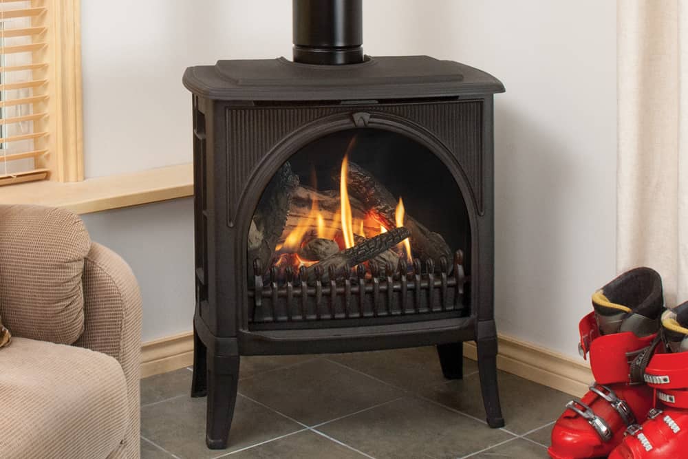 Valor Valor Madrona Gas Stove Fireplace Finished - Gas