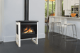 Valor Valor Madrona Series Freestanding Gas Stove Fireplace Finished - Gas