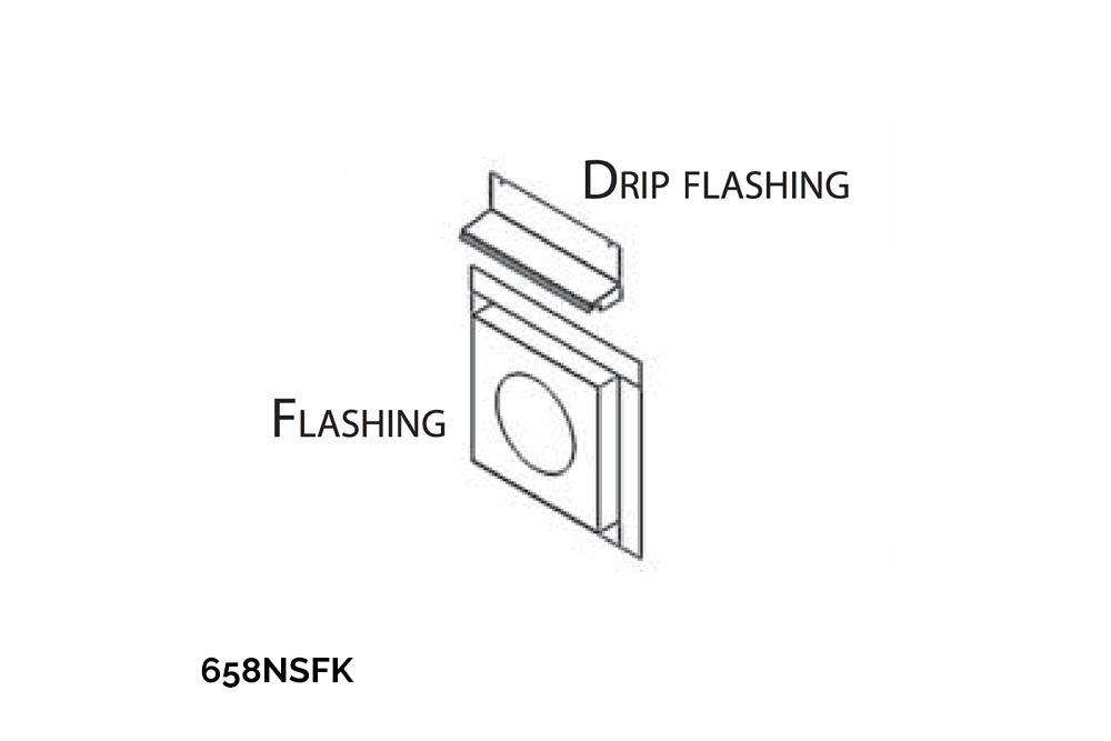 Valor Valor New Siding Flashing Kit - 658NSFK 658NSFK Fireplace Venting
