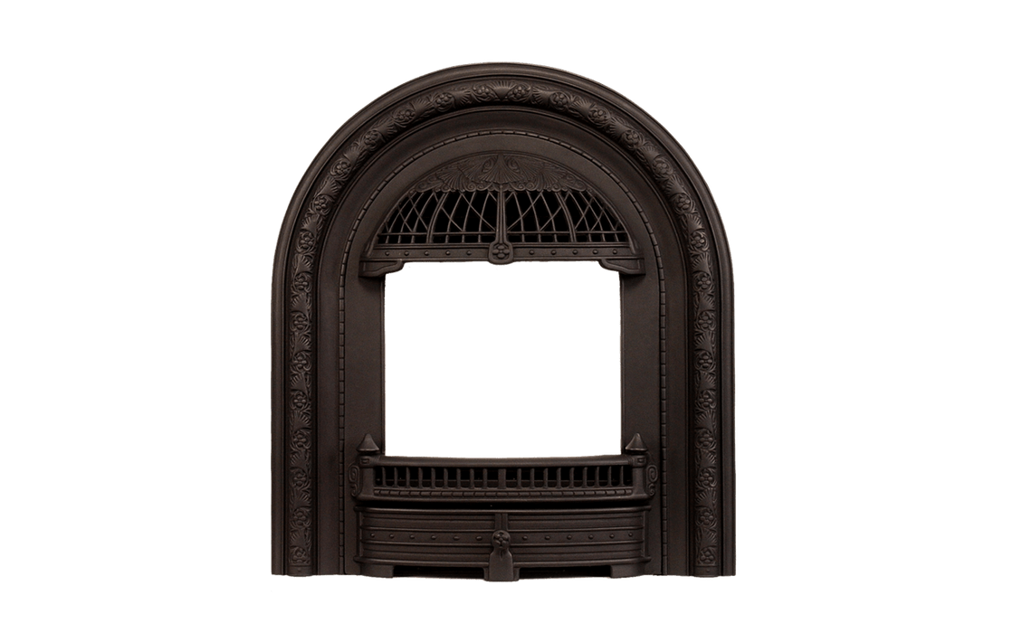 Valor Valor Polished Windsor Arch Front (Insert Portrait Series) - 549AFPv2 549AFPv2 Fireplace Finished - Gas