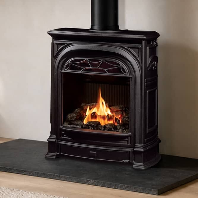 Valor Valor Portrait President Gas Stove Fireplace Finished - Gas