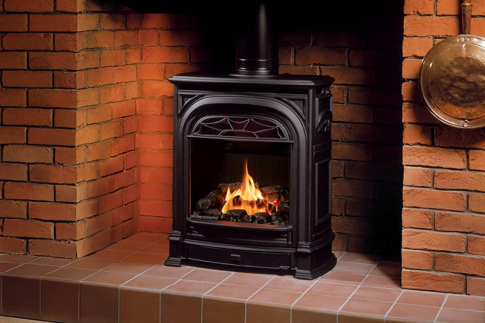 Valor Valor Portrait President Gas Stove Fireplace Finished - Gas
